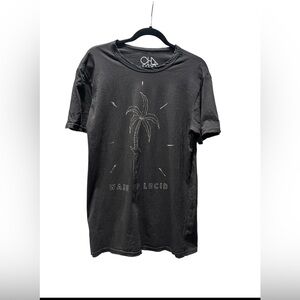 Chaser Wake Up Lucid Shirt Too Large NEW NWT DISTRESSED HEM